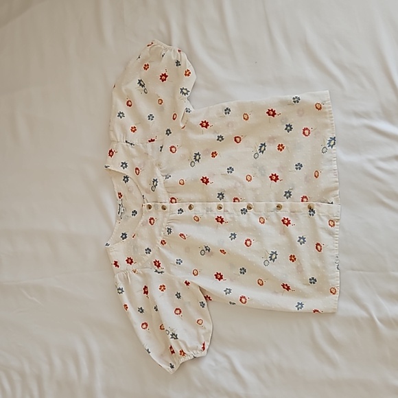 Madewell Prose Shirt in Dotted Floral Heyday Size XS - Picture 3 of 9